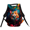 Cat in Colors Anti-Theft Laptop Backpack – Urban Travel Bag