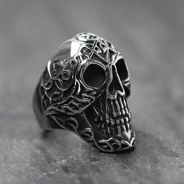 Celtic Skull Ring