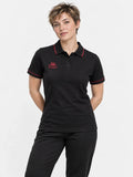 Chomba Mujer Kappa Authentic Amara Polo Negro — vista principal