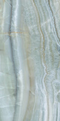 Chroma Blue 24x48 Polished Exotic Marble Look Porcelain Tile