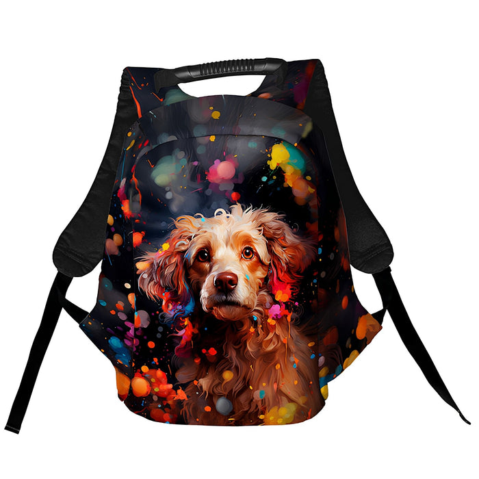 Cocker Spaniel in Paint Anti-Theft Laptop Backpack – Urban Travel Bag