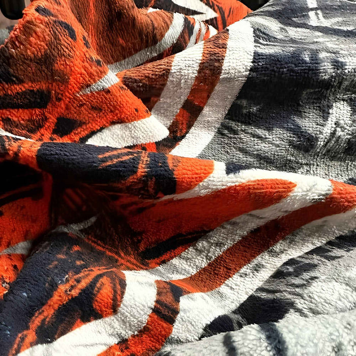 Colorful Japan Carp Print - Soft Cotton Terry Bath & Beach Towel
