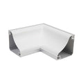 Corner connector for T650/T653 1 meter and 2 meters Gypsum Led Cove light, White
