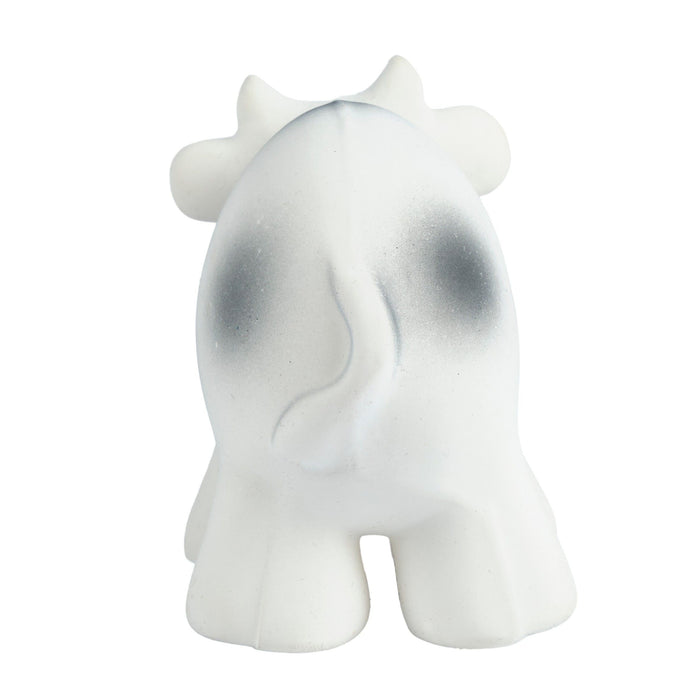 Cow Organic Natural Rubber Rattle, Teether & Bath Toy