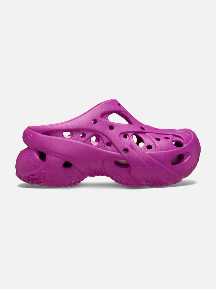 Crocs Caged Clog Grapeberry — lateral