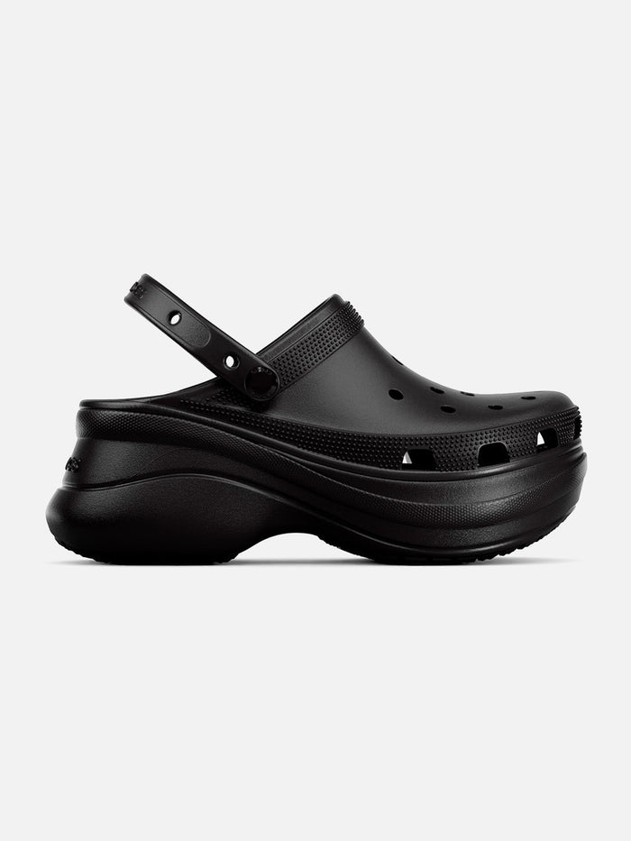 Crocs Classic Bae Clog W Negro — lateral