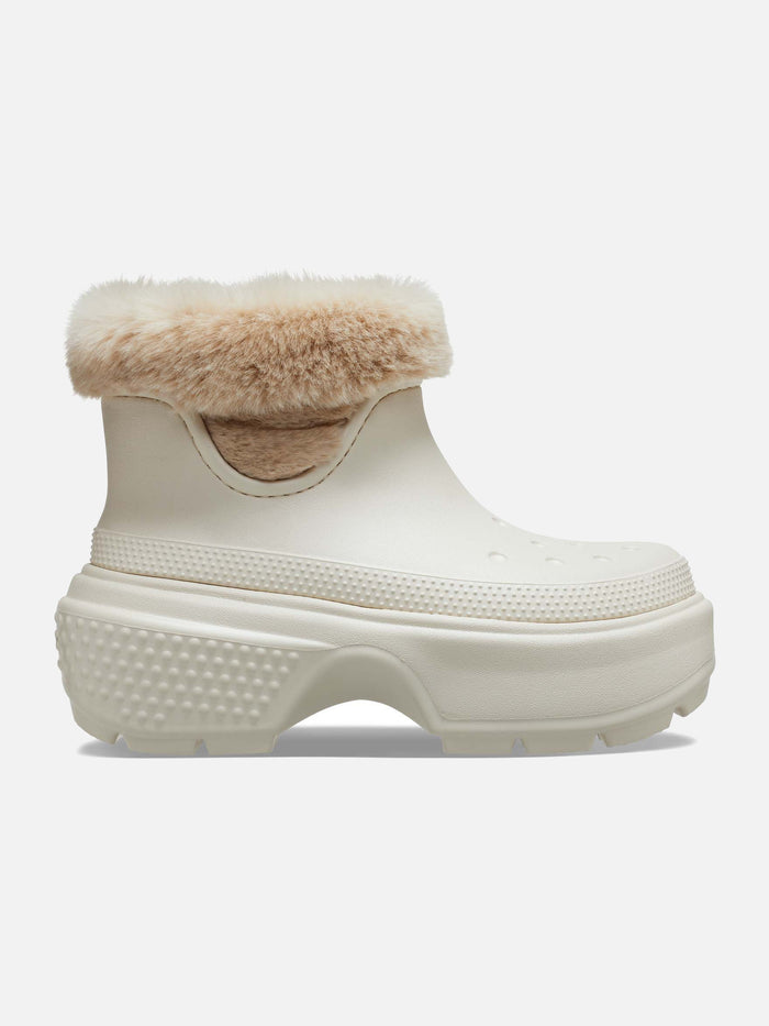 Crocs Stomp Lined Boot Stucco — lateral