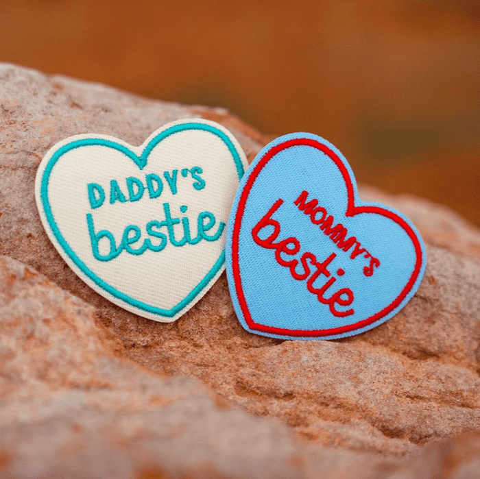 Daddy’s Bestie  | Velcro or Iron-On Patches For Pets