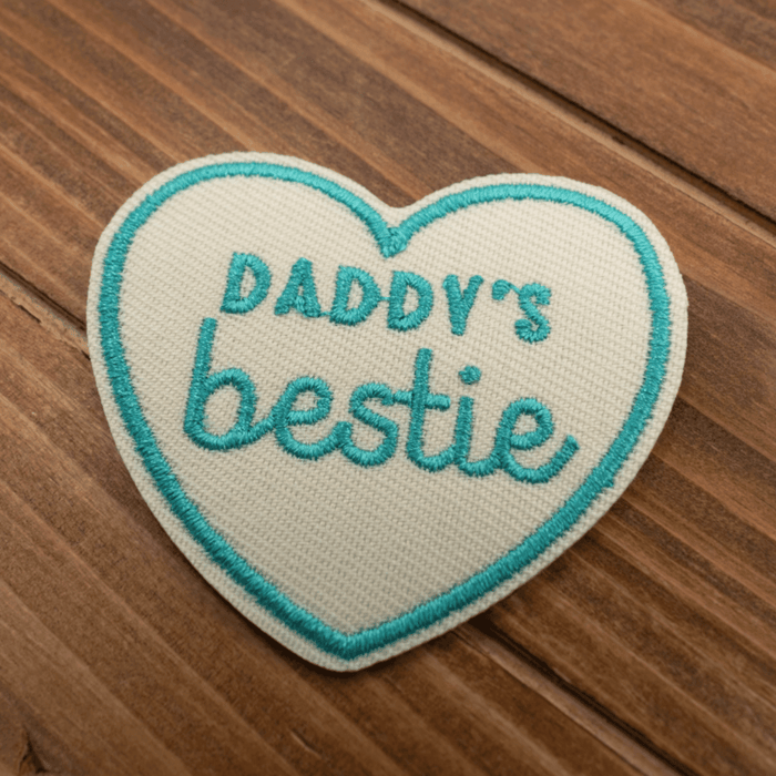 Daddy’s Bestie  | Velcro or Iron-On Patches For Pets