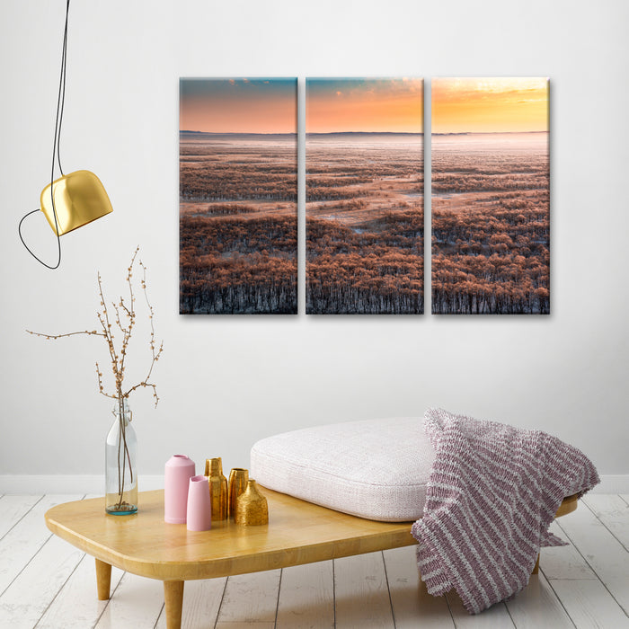 Dawn' Wrapped Canvas Wall Art Set
