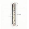 Designer Acyralic Wall Lights with remote, Size L1000*W90, 42W with CCT & Dimming