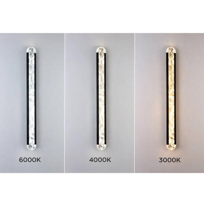 Designer Acyralic Wall Lights with remote, Size L1000*W90, 42W with CCT & Dimming