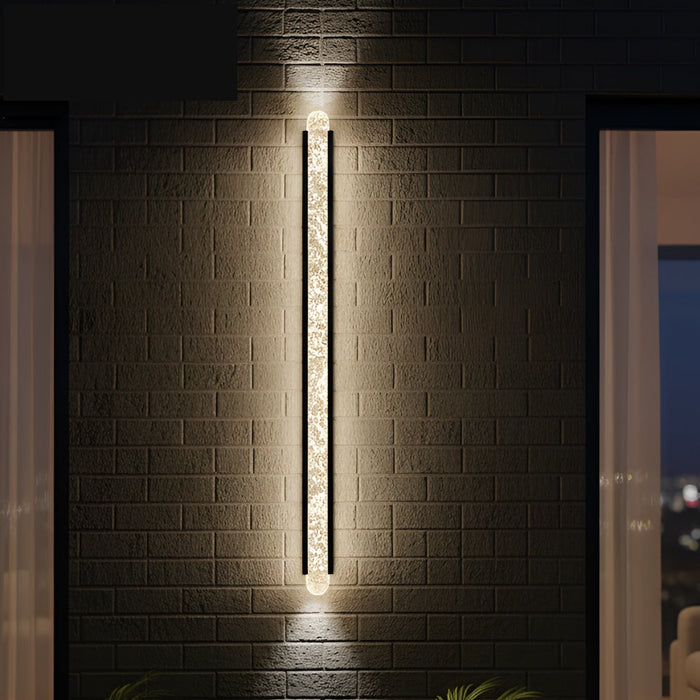 Designer Acyralic Wall Lights with remote, Size L1000*W90, 42W with CCT & Dimming
