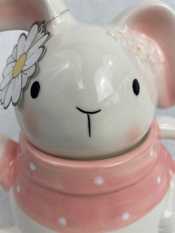 Easter Precious Bunny Ceramic Teapot