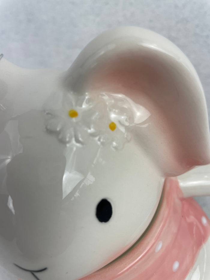 Easter Precious Bunny Ceramic Teapot