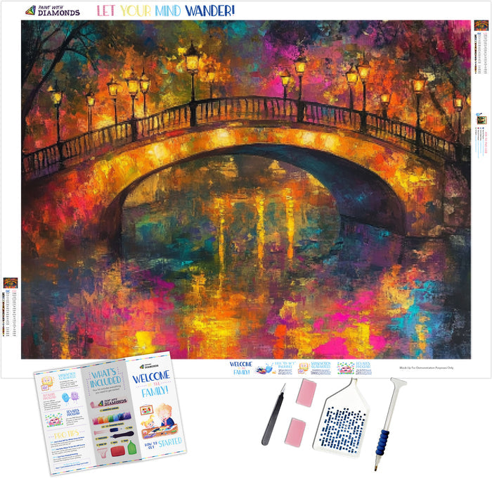 Elegant Bridge of Lights