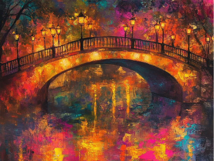 Elegant Bridge of Lights