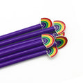 ENAMEL RAINBOW CHARM PEN
