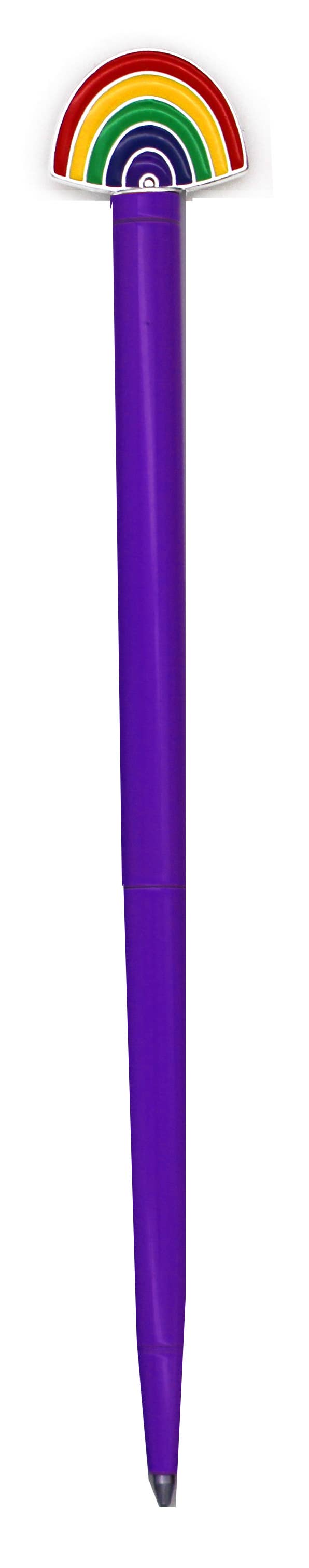 ENAMEL RAINBOW CHARM PEN