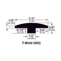 Engineered Hardwood Moldings - Birch Cosmopolitan Trendy - Harvest in T-Molding