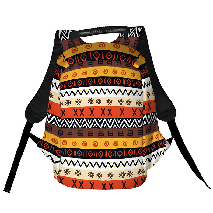 Ethnic Pattern Anti-Theft Laptop Backpack – Urban Travel Bag