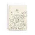 Field Of Wild Flowers I, Blank Inside Greeting Card