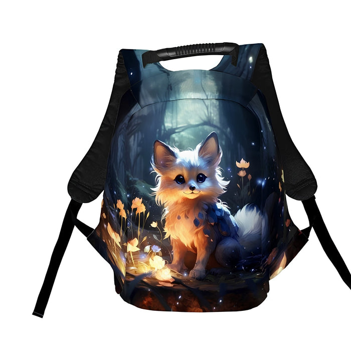 Fox Fairytale Forest Anti-Theft Laptop Backpack – Urban Travel Bag