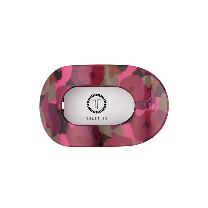 Garden Glam Medium Flat Round Hair Clip