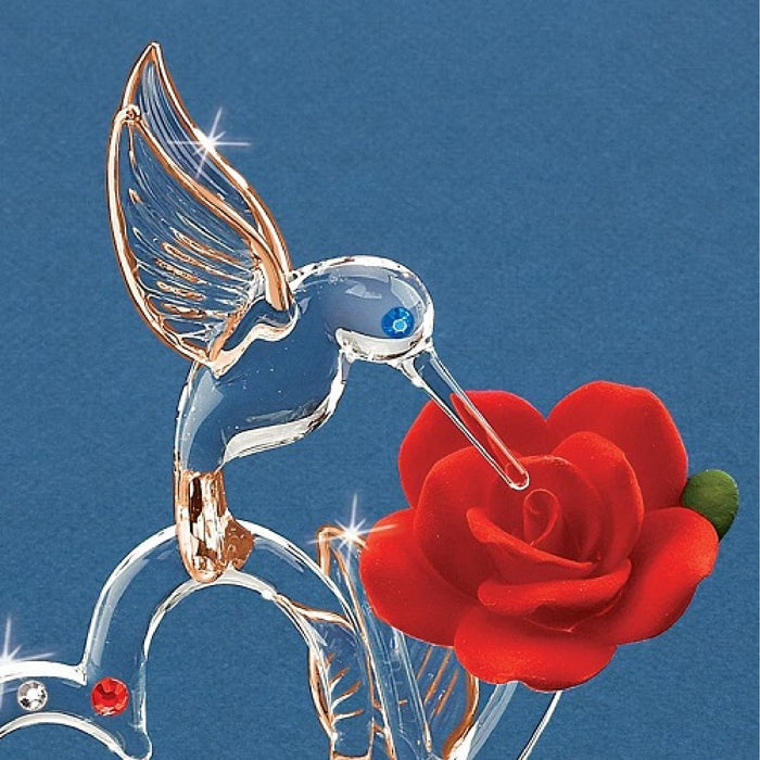 Glass Baron Hummingbird Of Love