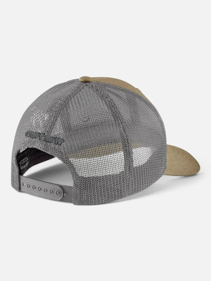 Gorra Carhartt Canvas Rugged Flex Twill Beige Gris