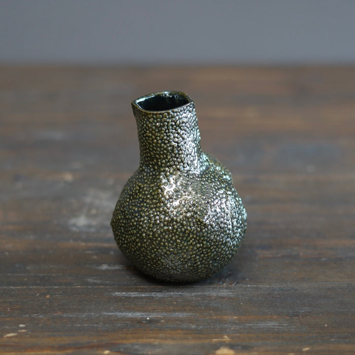 Green Caviar Small Flower Vase #LK872A