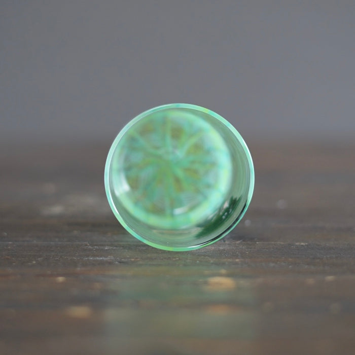 Green SUMIRE-chan Glass Tumbler #U20A