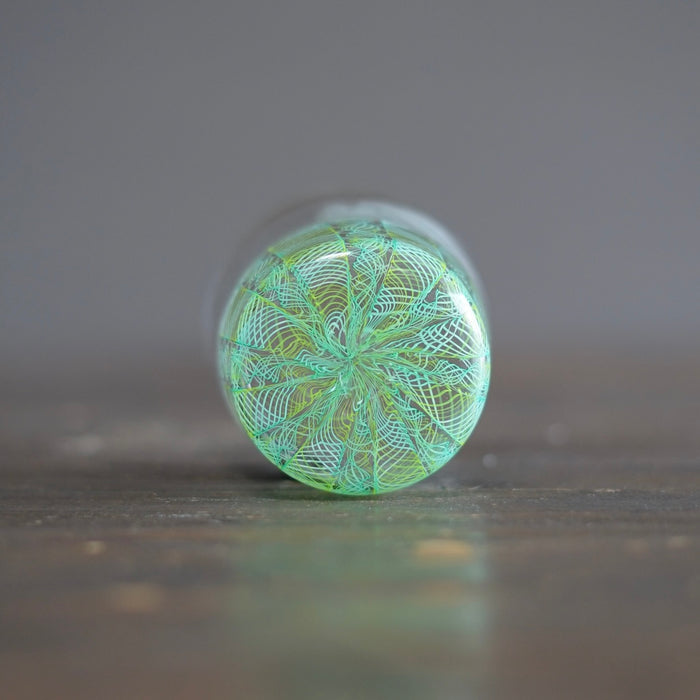 Green SUMIRE-chan Glass Tumbler #U20A