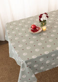 Gulnaar Green 100% Cotton Printed Table Cloth