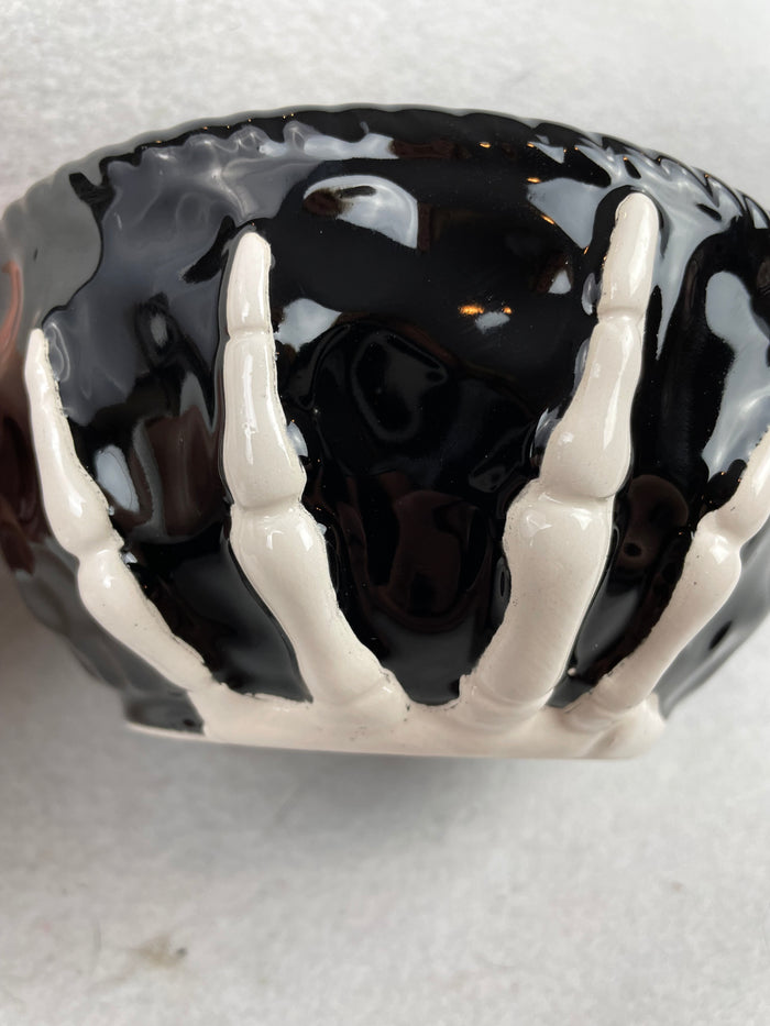 Halloween Skeleton Hand Bowl