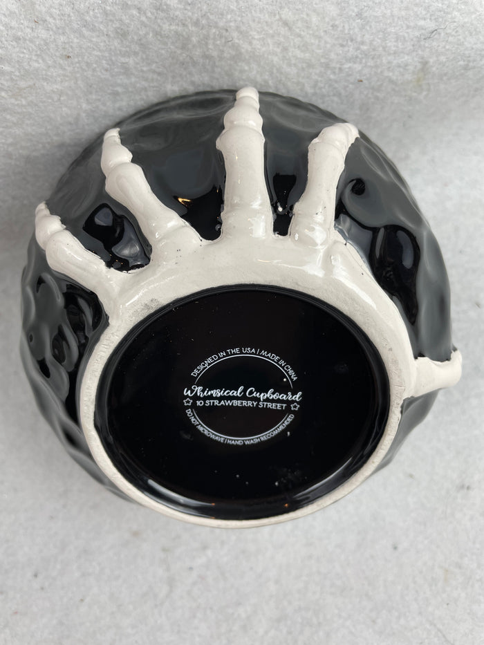 Halloween Skeleton Hand Bowl
