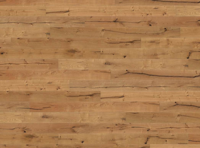 Haro Parquet 2500 Oak Alabama Cocoa Brushed Engineered Hardwood Flooring in Warm Drift