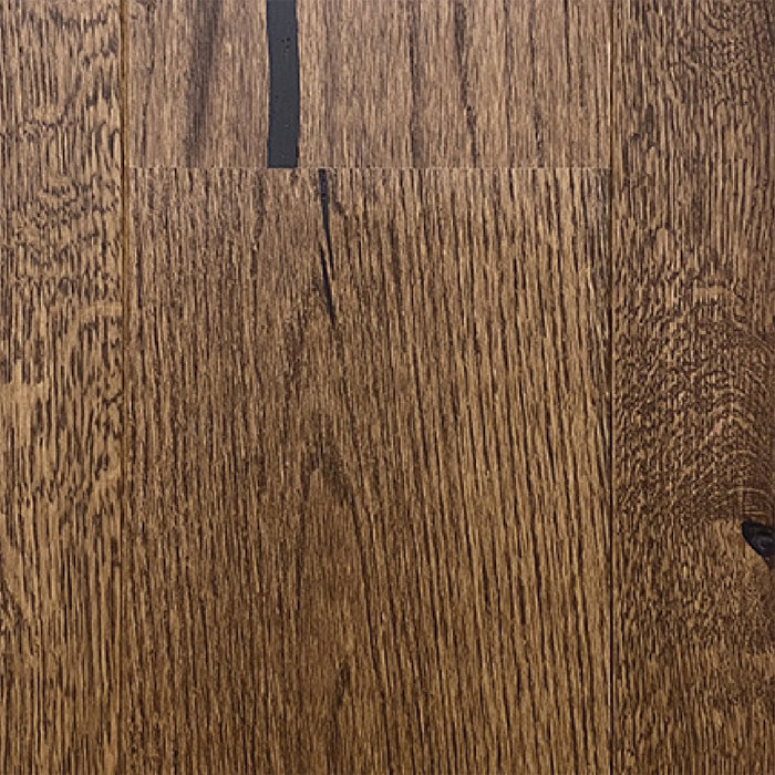 Haro Parquet 2500 Oak Alabama Cocoa Brushed Engineered Hardwood Flooring in Soft Brown
