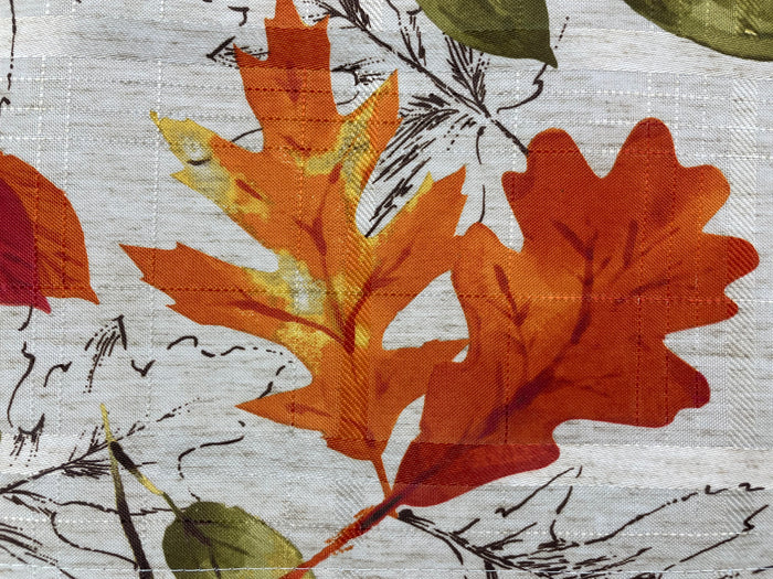 Harvest Autumn Leaves Set of 6 Placemats