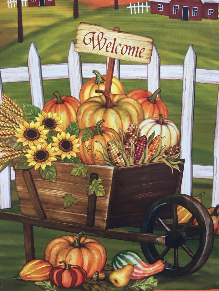 Harvest Bless Our Home Dowel Rod Wall Hanging