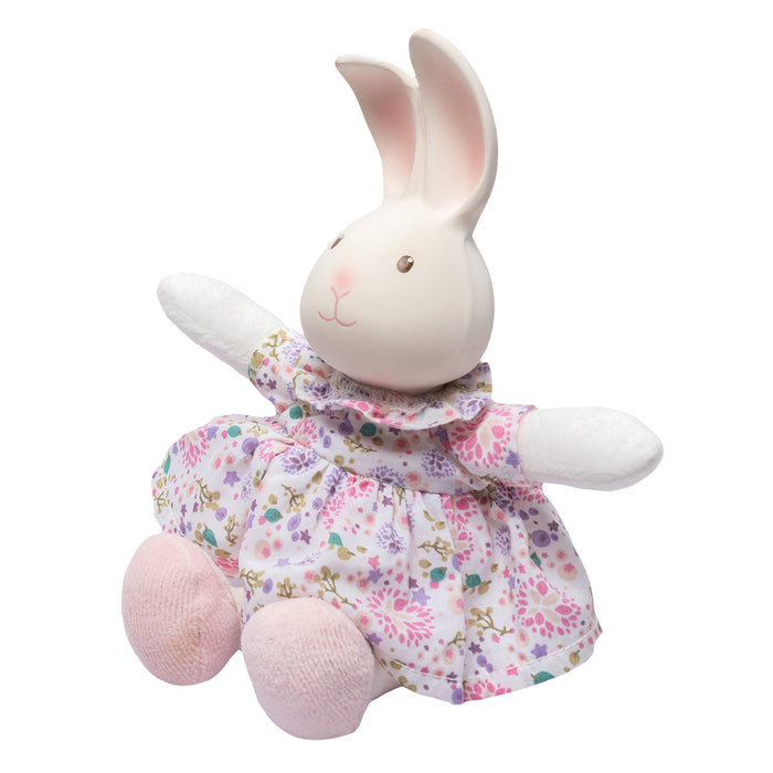 Havah  the  Bunny Mini Organic Rubber Head  Plush  Toy