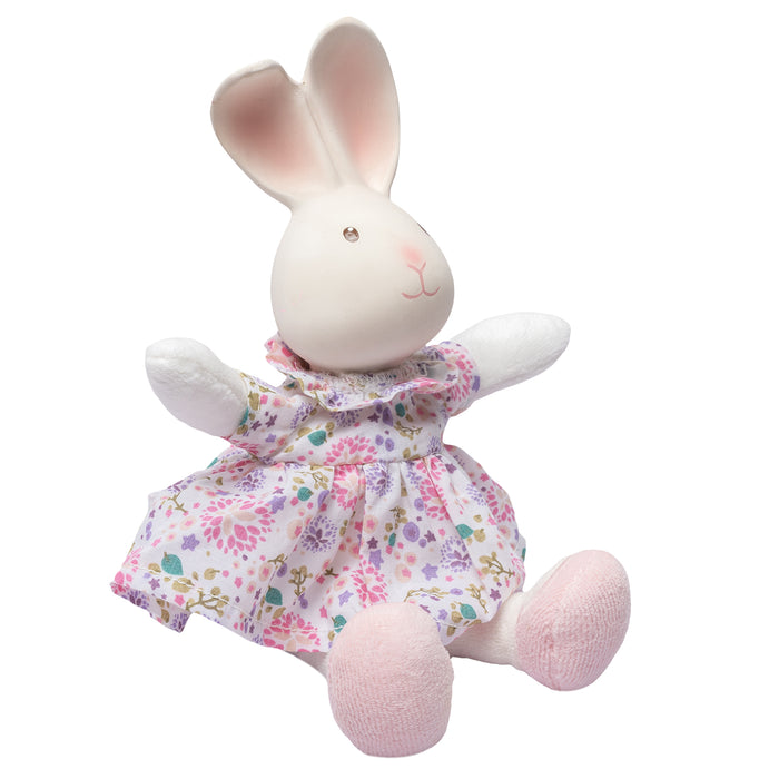 Havah  the  Bunny Mini Organic Rubber Head  Plush  Toy
