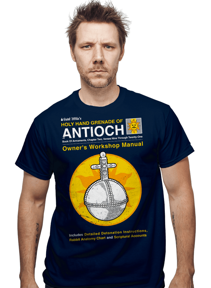 Shirts Holy Hand Grenade Manual