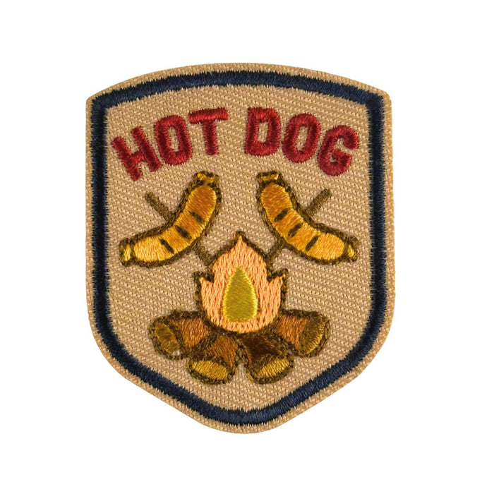 Hot Dog | Velcro or Iron-On Patches For Pets