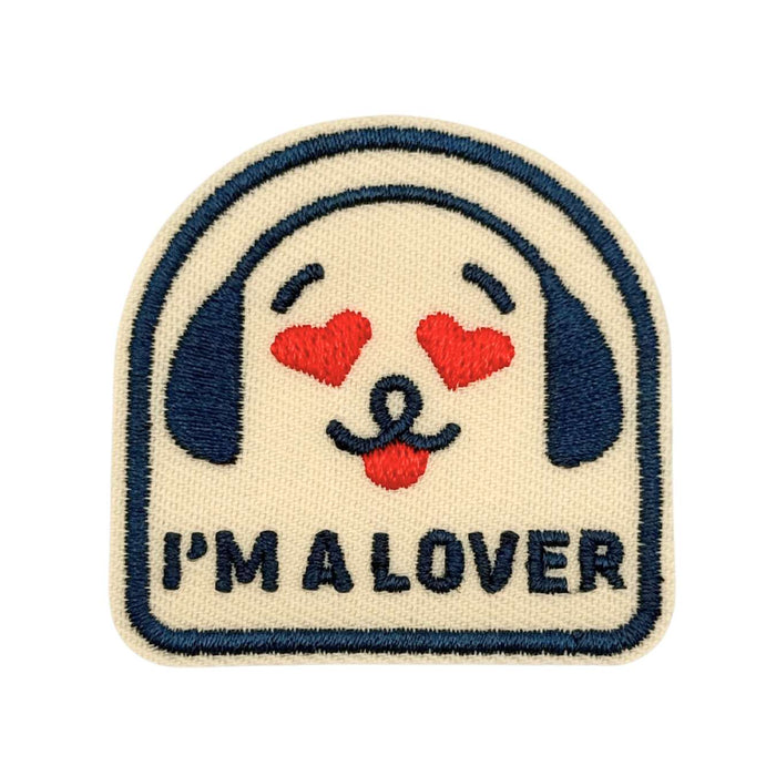 I'm a Lover | Velcro or Iron-On Patches For Pets