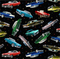 In Motion Black - Classic Cars 672Black