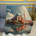 Istanbul Saint Sophia Cathedral Print Plush Fleece Throw Blanket