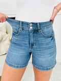 Judy Blue High Waist Medium Wash Jean Shorts