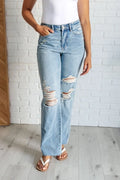 Judy Blue Rigid Magic 90's Destroy Straight Jean