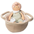 Knitted Carry Cot with Remi Baby Light Skin, Soother & Blanket